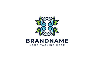 Letter O Plant Cartoon Logo, a Branding & Logo Template by Pray Art Design Studio