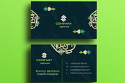 Colorful Business Card Design, a Business Card Template by MightyDesign (Thumbnail 1 of 6)