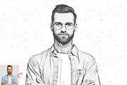 Poster Engraving Photoshop Action, an Action Add-On by MRI STUDIO (Thumbnail 7 of 16)