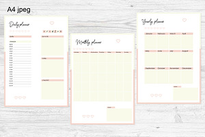 Digital Planner Templates