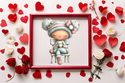 Cute Mrs Claus Clipart, an Illustration by RobertsArt (Thumbnail 3 of 7)