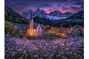 The Dolomites mountain range in, a Beauty & Fashion Photo by ZinetroN