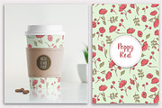 Seamless Vector Flower Patterns, a Pattern Graphic by Ta-da! Magical Prints (Thumbnail 5 of 6)