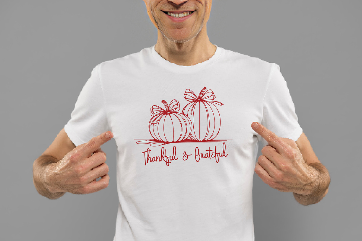 Thanksgiving Pumpkin Thankful PNG, an Illustration by Daily.Designs (Photo 2 of 6)