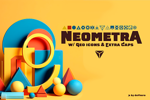 Neometra Caps Display Font