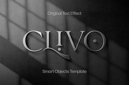 Matte Titanium Text & Logo Mockup, a Mockup by Design Squad
