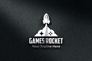Games Rocket Logo, a Branding & Logo Template by Martin-Jamez (Thumbnail 2 of 3)