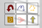 42+ Unique Arrow Illustrations, an Object Graphic by The Journey Atelier (Thumbnail 5 of 9)