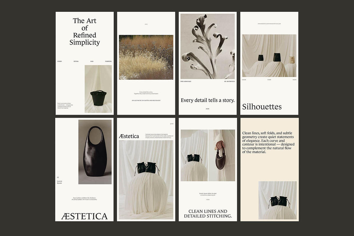 09 Design - Æstetica Instagram, a Social Media Template by CREATIVE WORKS. (Photo 2 of 5)