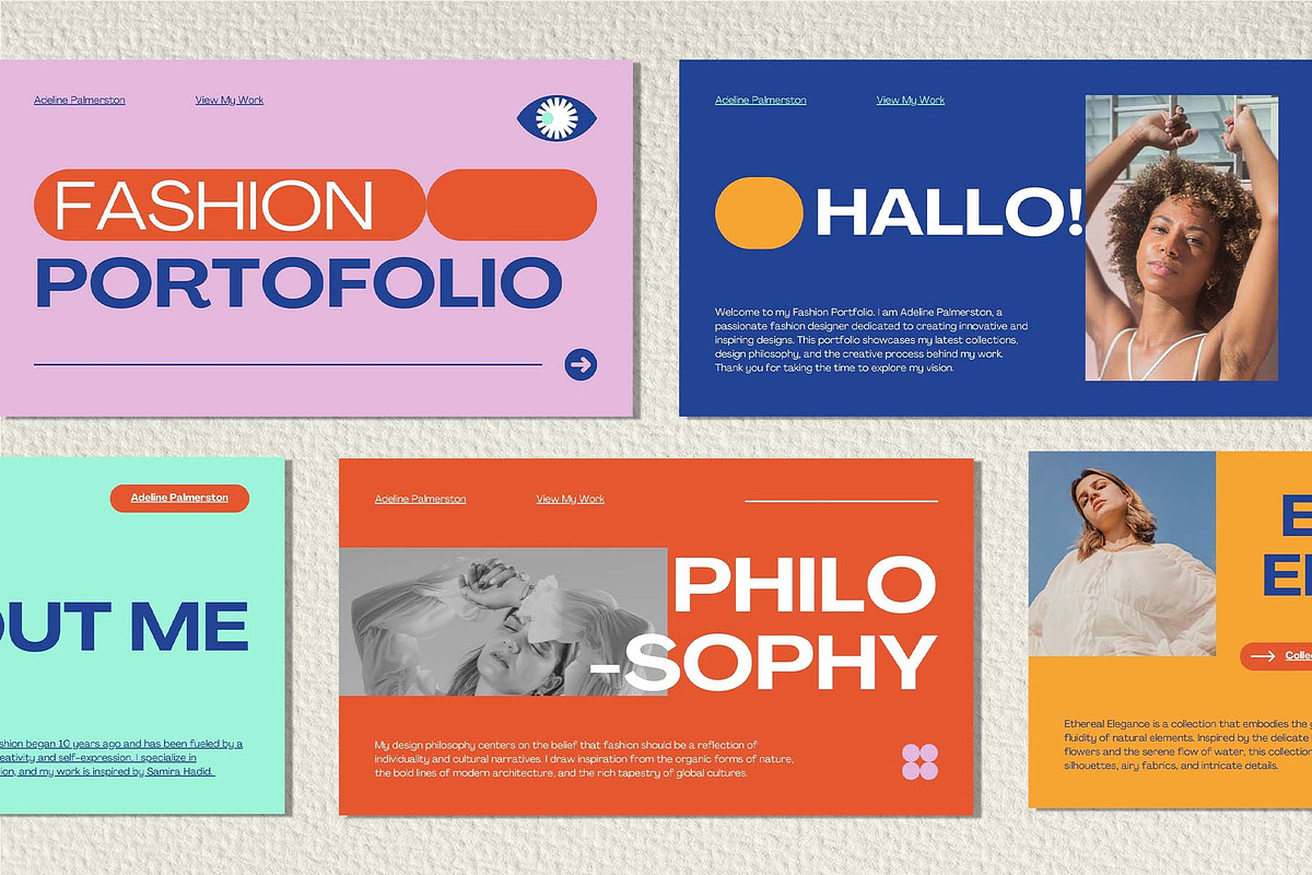Hala - Fashion Portfolio, a Presentation Template by Invisual Studio (Photo 3 of 7)