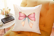Watercolor Pink Ribbon Clipart, an Illustration by Sublimation Artist (Thumbnail 6 of 6)