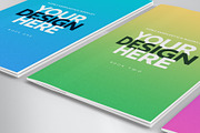Saddle-Stitch Booklet Mockup Set, a Print Template by IFBdesign (Thumbnail 3 of 15)