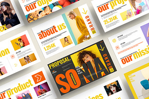Brand Proposal Presentation Template, a Presentation Template by MightyDesign