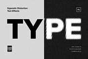 Hypnotic Distortion Text Effects, a Layer Style Add-On by Creative Veila (Thumbnail 4 of 8)