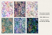 Algaia. Seamless patterns, a Pattern Graphic by emeraldthue (Thumbnail 6 of 10)