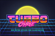 80s Retro Illustrator Styles, a Layer Style Add-On by Vector Galore (Thumbnail 6 of 12)