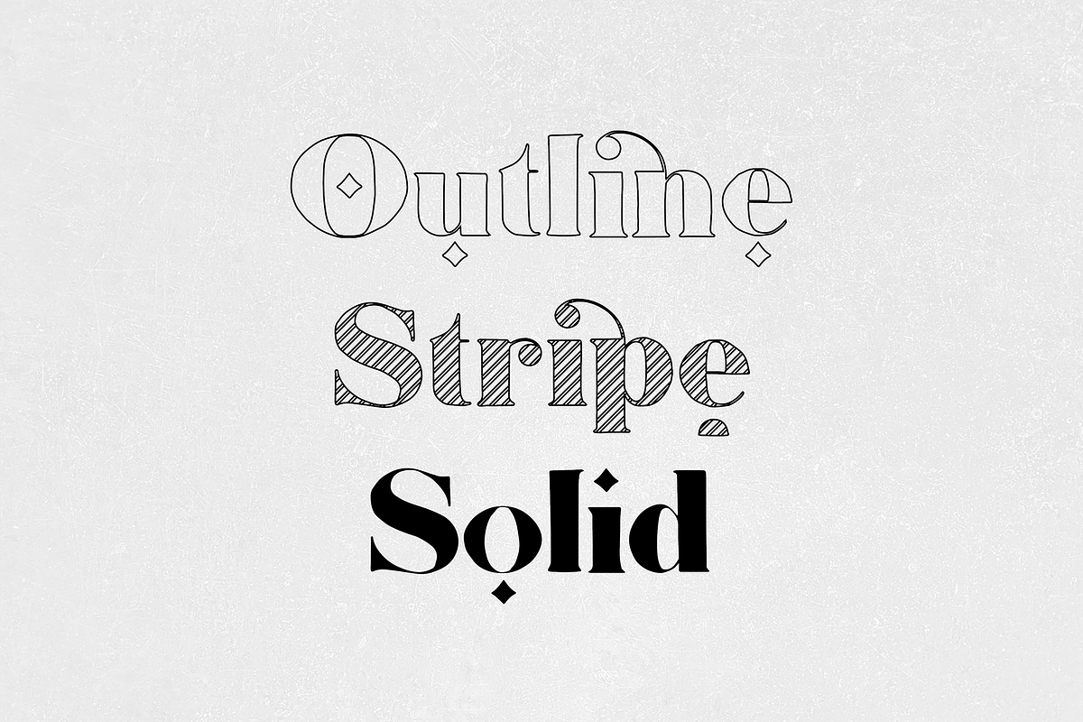 Velvet Gem Font Family, a Serif Font by gafaroff studio (Photo 12 of 15)