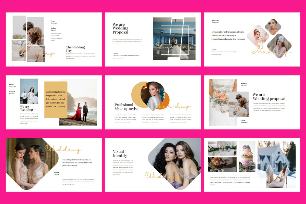 Wedding Ceremony Planner Powerpoint, a Presentation Template by Putra Khan (Photo 13 of 15)