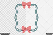 Coquette Frame Clipart Bundle, an Illustration by Actual Pixel (Thumbnail 10 of 26)