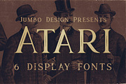 Atari - Vintage Style Font, a Serif Font by JumboDesign (Thumbnail 1 of 5)