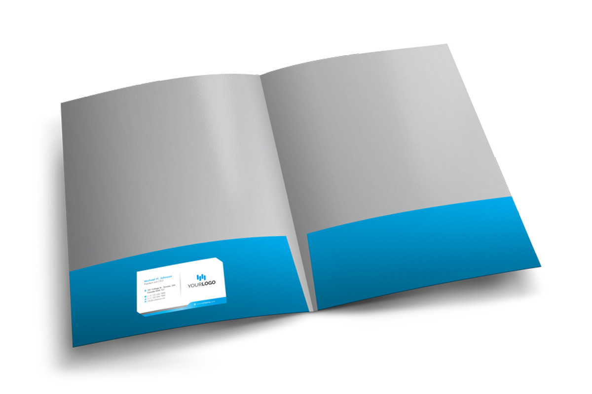 Presentation Folder, a Stationery Template by RQ Designs (Photo 4 of 7)