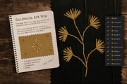 Goldwork Art Box For Procreate, a Brush Add-On by bokettori (Thumbnail 3 of 18)