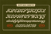 NS Drippy, a Script Font by Novisouldado (Thumbnail 3 of 9)