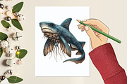 Watercolor Reptile Clipart Bundle, a Graphic by designcity5 (Thumbnail 4 of 5)