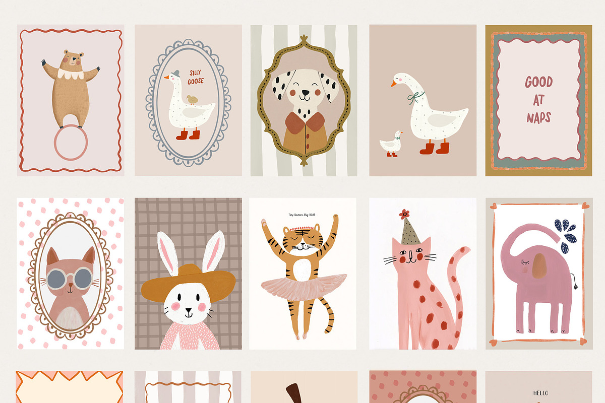 100 Nursery Prints - Made for Minis, a Background Graphic by Essentially Nomadic (Photo 8 of 12)