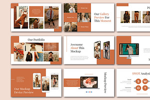 Casuel Women Fashion PowerPoint