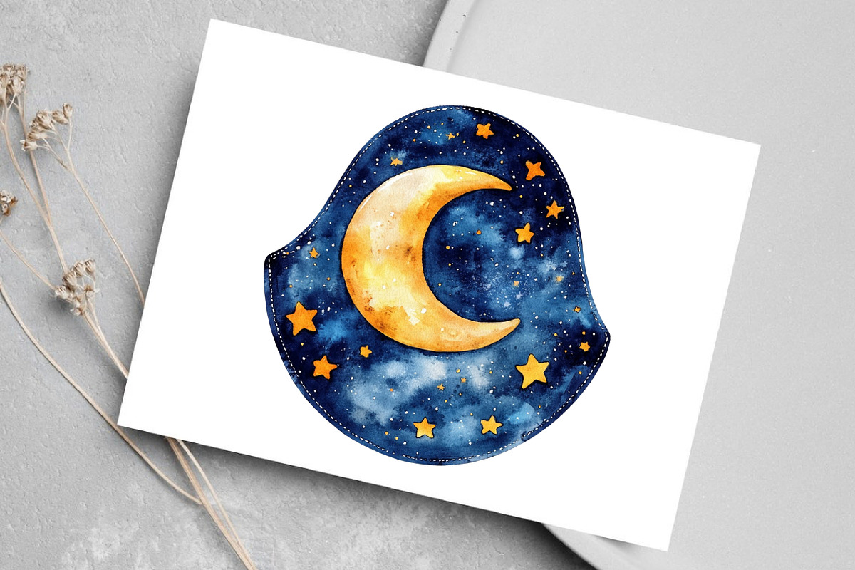 Watercolor Baby Clothes Clipart, an Illustration by Canvas Craft (Photo 5 of 8)
