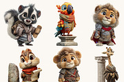 Roman Empire Animal Clipart, an Animal Illustration by Design Scotch (Thumbnail 6 of 9)