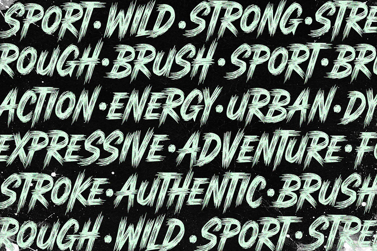 Legendary Brush - Urban Brush Font, a Blackletter Font by Subectype Studio (Photo 6 of 8)