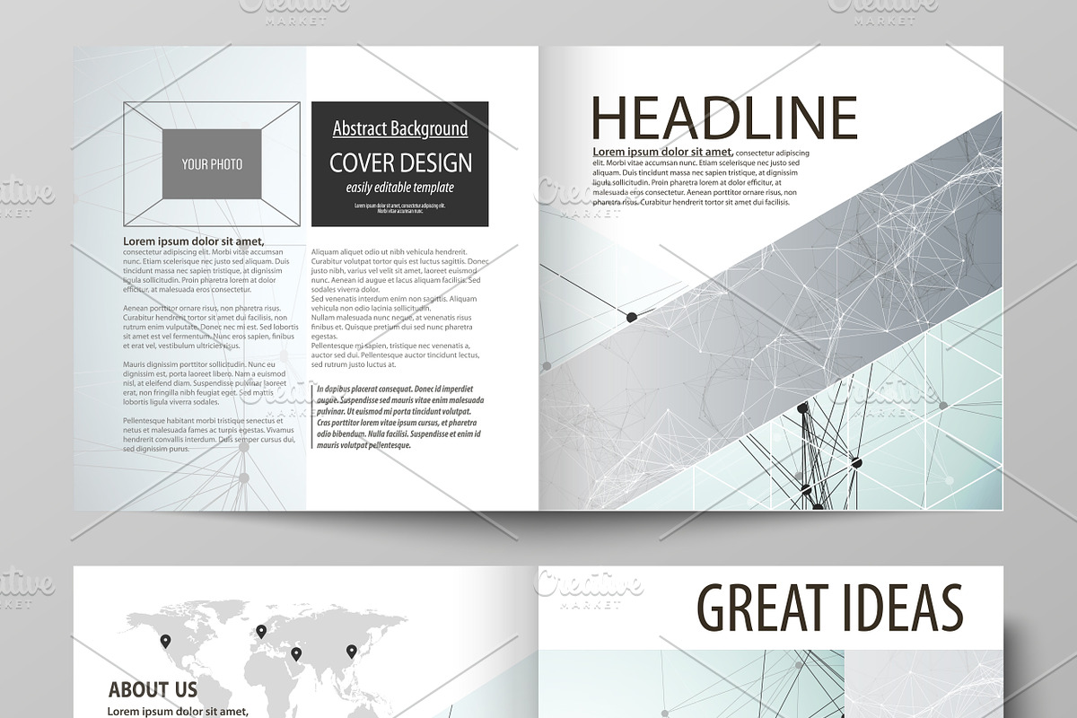 Mega Pack templates, a Brochure Template by VectorShop (Photo 18 of 102)