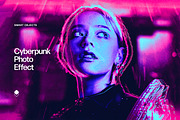 Cyberpunk Photoshop Effects Bundle, a Layer Style Add-On by pixelbuddha.net (Thumbnail 4 of 53)