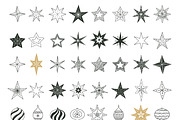 Hand drawn Christmas decorations, an Icon by Marish (Thumbnail 5 of 5)