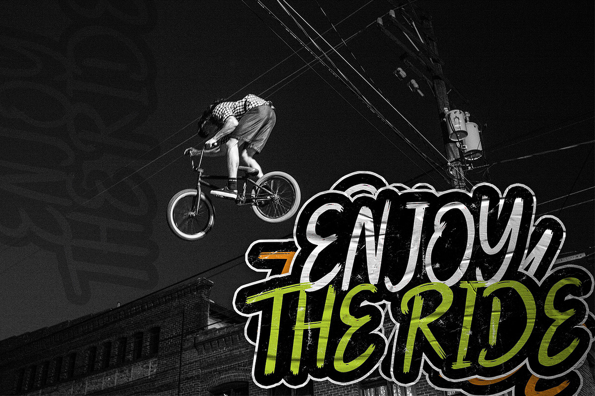 Reinstay - Brush Script Font preview 6