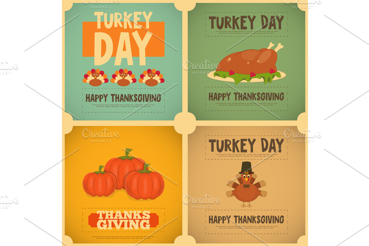 Thanksgiving Day, an Animal Illustration by ELFIVETROV DESIGN (Photo 2 of 3)