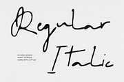 CS Sarah Drawn, a Script Font by Craft Supply Co. (Thumbnail 6 of 8)
