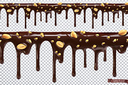 Chocolate cookies with peanuts, set, a Decorative Illustration by Allevinatis Studio (Thumbnail 2 of 8)