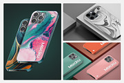 Iphone 14 Pro - Solid Cases, an iPhone Mockup by Mocku (Thumbnail 9 of 15)