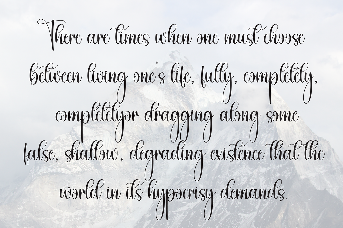 Bestival | Script Font, a Handwritten Font by Scratchones (Photo 6 of 9)