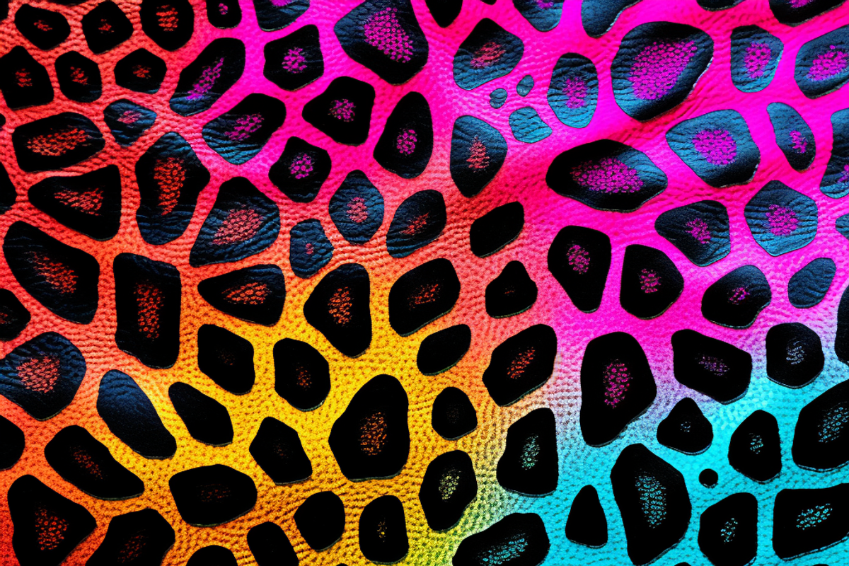 Neon Leopard Skin, a Pattern Graphic by Printable Treasure (Photo 2 of 7)