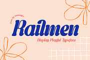Railmen, a Symbol Font by yumnatype (Thumbnail 1 of 10)