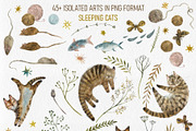 Sleeping Cats, an Illustration by Budogoshch (Thumbnail 2 of 12)