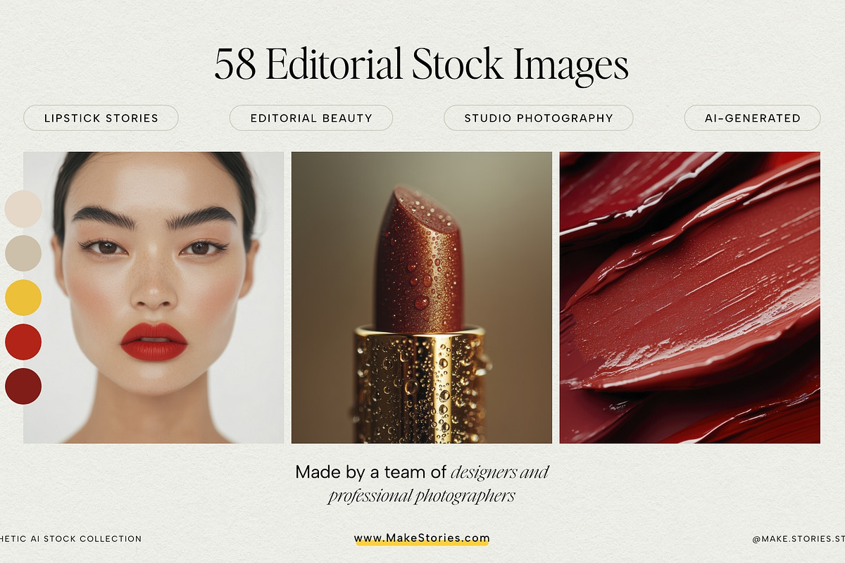 Lipstick Stories Beauty Images, a Beauty & Fashion Photo by Make Stories Studio (Photo 3 of 7)