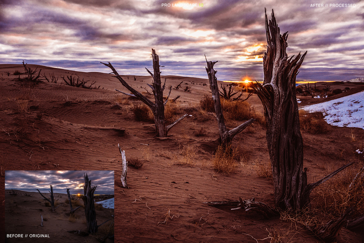 16 Pro Landscape Lightroom Presets 2, an Action Add-On by Edito (Photo 12 of 18)