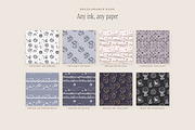 Sun, Moon & Stars Seamless Patterns, a Pattern Graphic by The October Creative (Thumbnail 7 of 12)