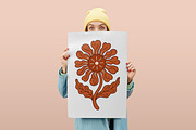 Groovy Flower Clipart, an Object Illustration by Forhadx5 (Thumbnail 9 of 11)