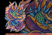 Watercolor Heroes & Demon Part 02, an Illustration by NStudio (Thumbnail 5 of 6)